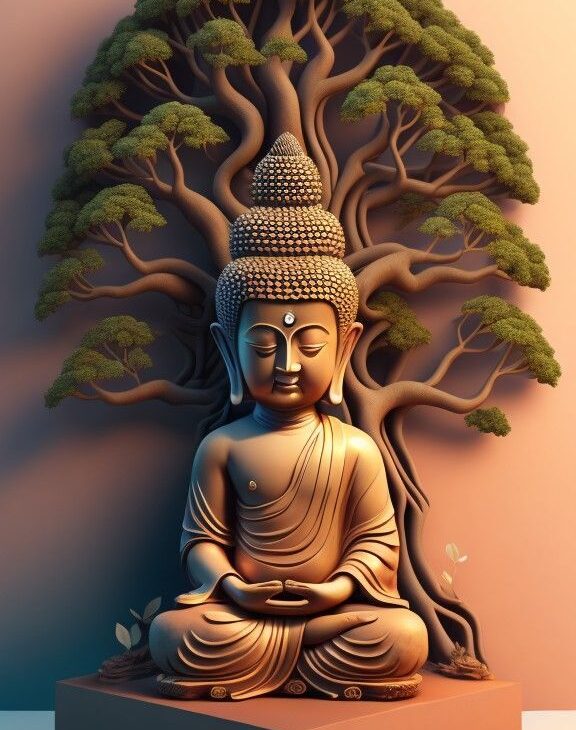 Meditation Buddha or Buddha in Dhyana Mudra